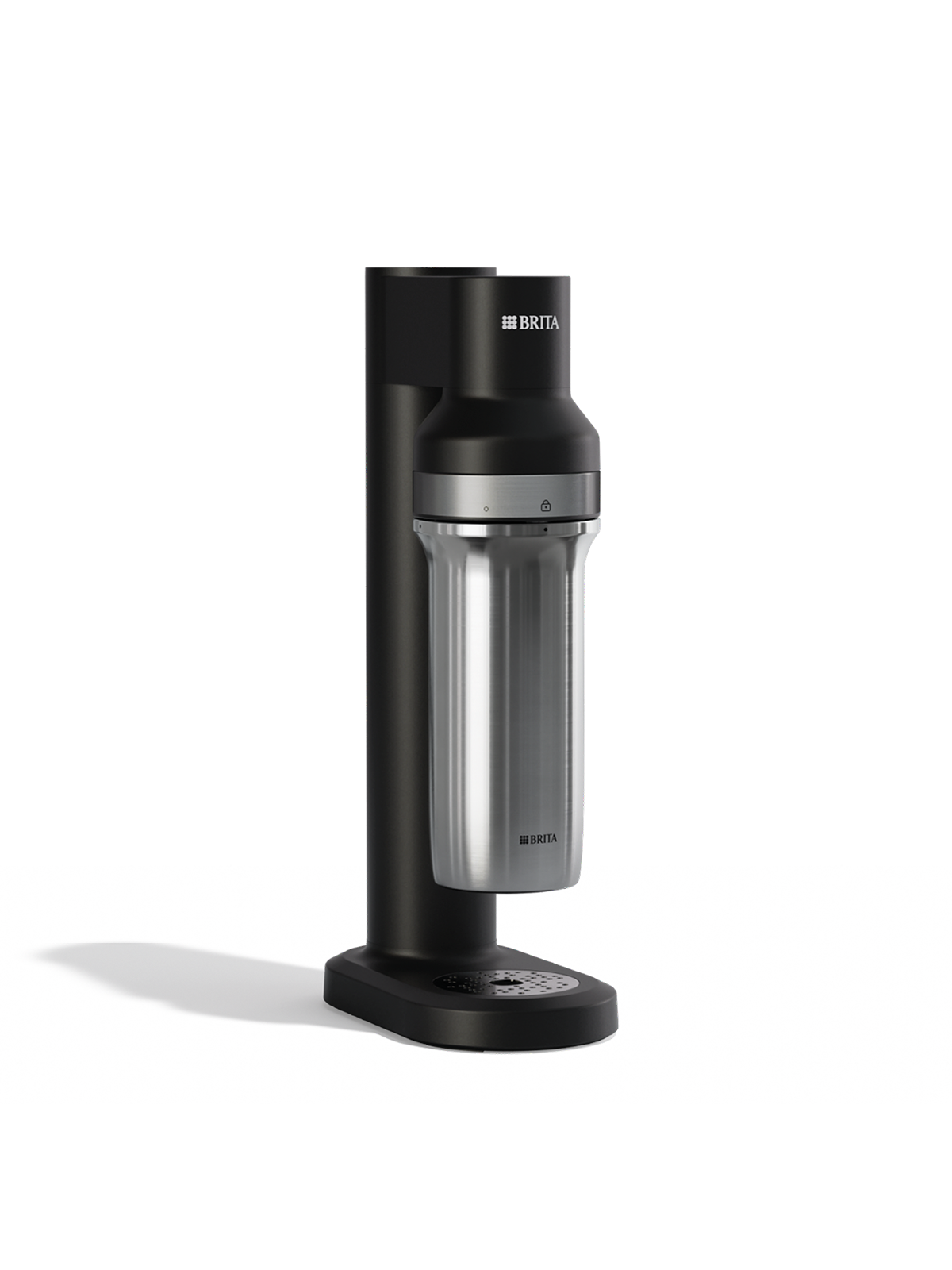 BRITA sodaTRIO Sparkling Water Maker in black