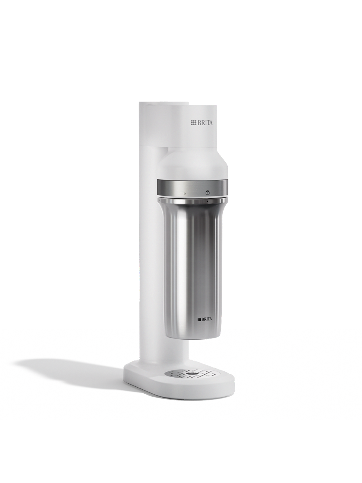 BRITA sodaTRIO Sparkling Water Maker in white