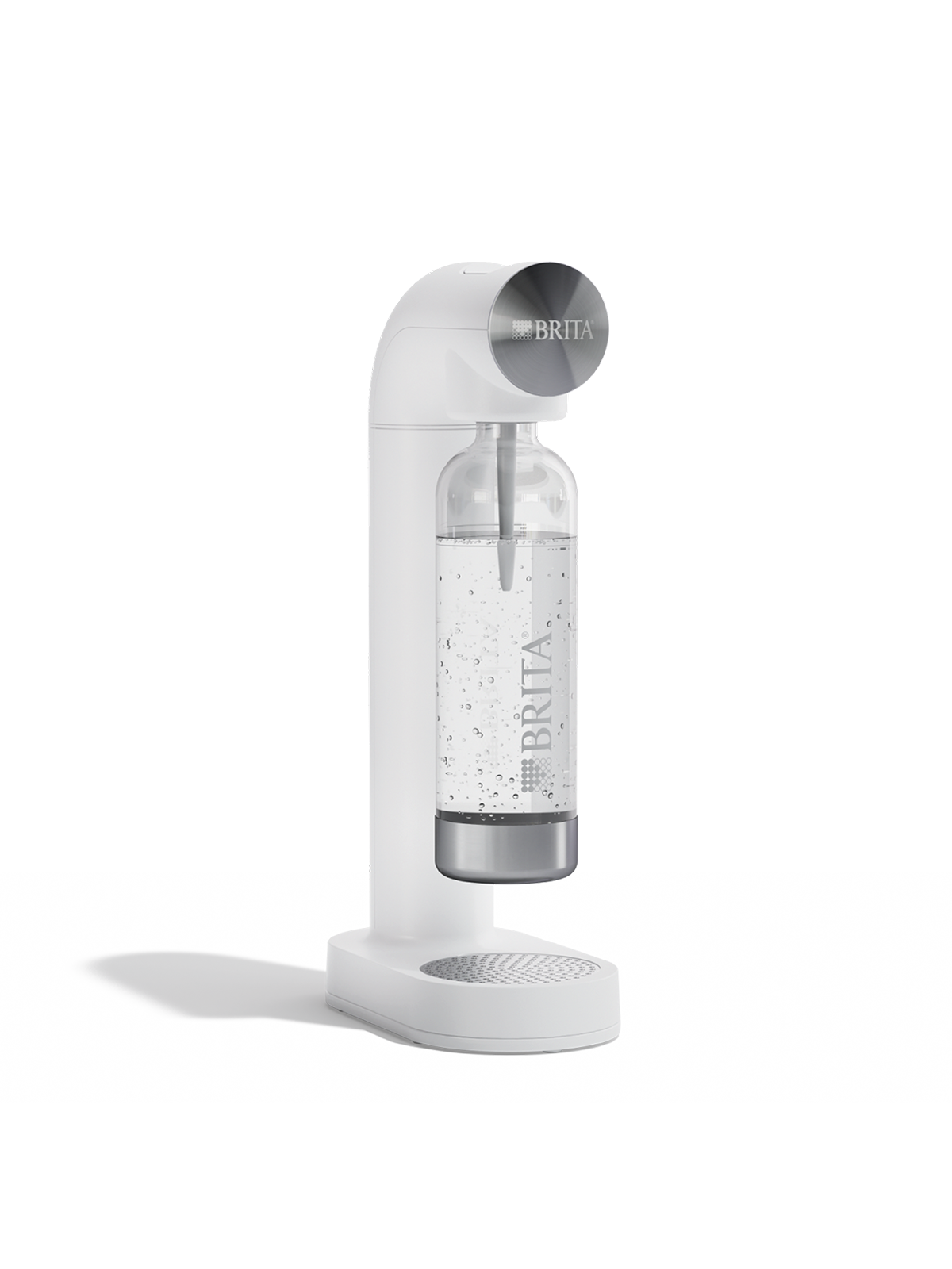 BRITA sodaONE Sparkling Water Maker in white 